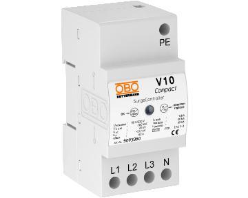 OBO V10 Compact 255 netoverspanningsbeveiliging OBO V10 Compact 255 netoverspanningsbeveiliging