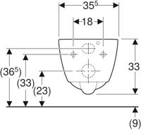 Geberit Icon Wandcloset - compact 49cm - keratect - rimfree - wit 502.380.00.8 - thumbnail
