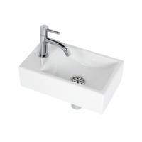 Plieger Fonteinset Austin 37x23 cm Wit Kraangat Links - thumbnail