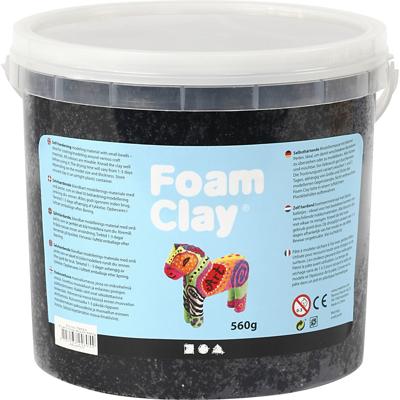 Foam Clay ®, zwart, 560 gr/ 1 emmer Foam Clay ®, zwart, 560 gr/ 1 emmer