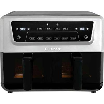 Cuisinart AirTwin Airfryer 10.4 l 2400 W Timerfunctie Zwart, Zilver