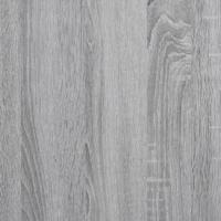 Bureau organiser 44,5x24x25 cm bewerkt hout grijs sonoma eiken - thumbnail