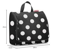 Reisenthel Toiletbag XL-Dots White - thumbnail