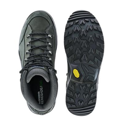 Lowa Renegade Evo GTX Mid Hoge Wandelschoen Heren Anthracite/Steel Blue 11,5 Lowa Renegade Evo GTX Mid Hoge Wandelschoen Heren Anthracite/Steel Blue 11,5