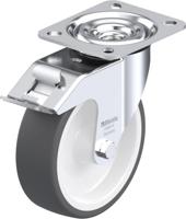 Blickle L-POTH 125G-FI Zwenkwiel met rem Wieldiameter: 125 mm Draagvermogen (max.): 250 kg 1 stuk(s) - thumbnail