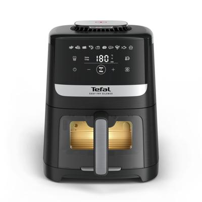 Tefal Easy Fry Silence EY5568 5L stille airfryer met kijkvenster