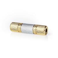 Stereo Audio-Adapter | 3,5 mm Female - 3,5 mm Female | Metaal - thumbnail