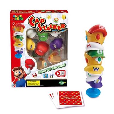 Epoch The super mario cap stacker balansspel Epoch The super mario cap stacker balansspel
