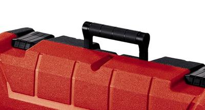 Einhell E-Box M55/40 4530049 Gereedschapskist (leeg) Zwart, Rood, Wit (l x b x h) 550 x 150 x 400 mm Einhell E-Box M55/40 4530049 Gereedschapskist (leeg) Zwart, Rood, Wit (l x b x h) 550 x 150 x 400 mm