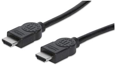 Manhattan 322539-CG HDMI-kabel HDMI Aansluitkabel HDMI-A-stekker, HDMI-A-stekker 10.00 m Zwart 4K UHD Manhattan 322539-CG HDMI-kabel HDMI Aansluitkabel HDMI-A-stekker, HDMI-A-stekker 10.00 m Zwart 4K UHD