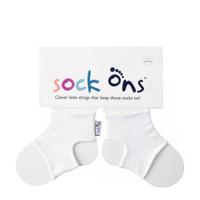 Sock Ons white-0-6 mnd - thumbnail