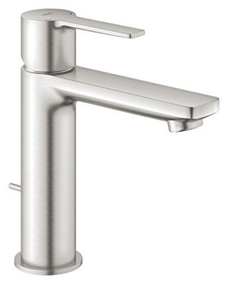 GROHE Lineare New waterbesparende wastafelkraan S-size met waste supersteel 32114DC1