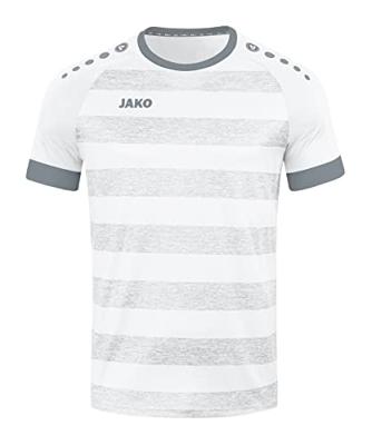 JAKO 4214K Shirt Celtic Melange Km Kids - Wit/Steengrijs - 116