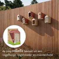 Insectenhotel cosy insect hotel d18 h23 cm Toscaans rood bloempot elho - Elho - thumbnail