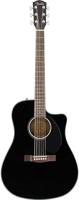 Fender Classic Design CD-60SCE Black elektrisch-akoestische westerngitaar - thumbnail