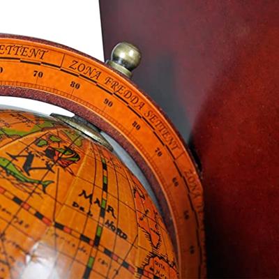 VidaXL Boekensteunen 2 st globe