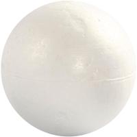 Creativ Company Ballen, d 10 cm, wit, 5 stuk/ 1 doos - thumbnail