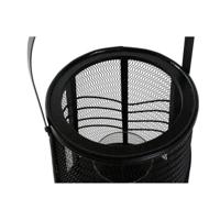 Kaarshouder Home ESPRIT Zwart Metaal 23 x 23 x 31,5 cm - thumbnail