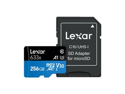 Micro SD-Kaart Lexar 633x 256 GB