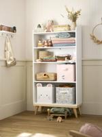 Boekenkast ROMANCE-LIJN wit - thumbnail