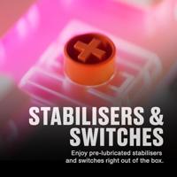 Fnatic Streak80 LP toetsenbord Wit - thumbnail