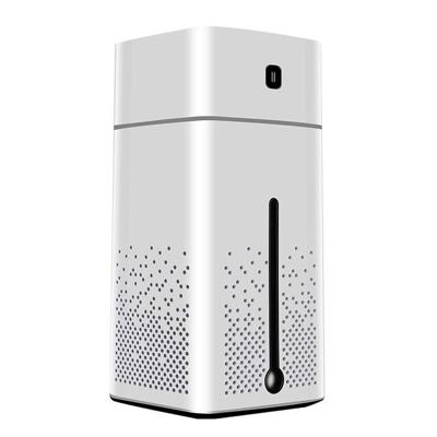 Ultrasone luchtbevochtiger USB etherische olie aroma diffuser LED nachtlampje spray mist Purifier 1000ml (wit)