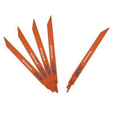 Bahco Reciprozaagblad | Sandflex® bimetaal | voor hout en metaal | 8/12 TPI | 300 mm - 100-delig - industrieverpakking - 3940-300-8/12-SL-100P