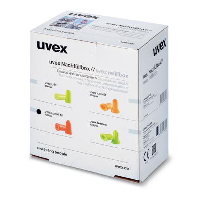 uvex 2112101 hi-com Oordoppen 24 dB Vaker te gebruiken EN 352-2 100 paar uvex 2112101 hi-com Oordoppen 24 dB Vaker te gebruiken EN 352-2 100 paar