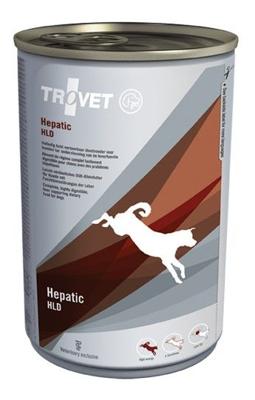 Trovet Hepatic HLD hond natvoer 6x400gr