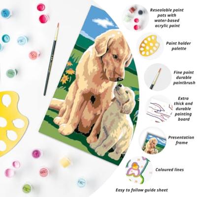 Ravensburger Creart schilderen op nummer - moederliefde