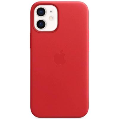 Apple Leather MagSafe Case iPhone 12 Mini Red