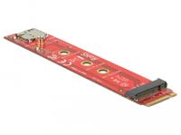 DeLock adapter M.2 KeyB St > M.2 KeyB slot + NanoSIM slot - thumbnail