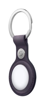 Apple AirTag FineWoven Key Ring AirTag sleutelhanger Apple AirTag Midnight Purple