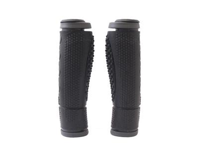 Marwi Handvatset sportief zwart/grijs 128mm 2-componenten , 1-kant open