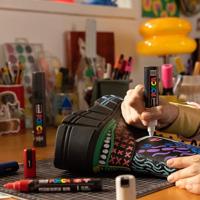 Uni POSCA paintmarker PC-17K, 15 mm, goud - thumbnail