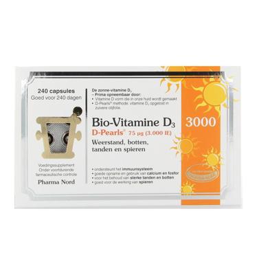 Pharma Nord Bio-Vitamine D3 D-Pearls 75mcg