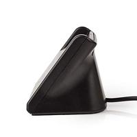Nedis Kaartlezer | Smart Card (ID) | USB 2.0 | 1 stuks - CRDRU2SM3BK CRDRU2SM3BK - thumbnail