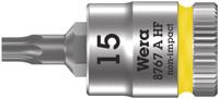 Wera 8767 A HF TORX® Zyklop Bit/dop-combinatie met 1/4" Aandrijving met Vasthoudfunctie, TX 15 x 28 mm - 1 stuk(s) - 05003363001 - thumbnail
