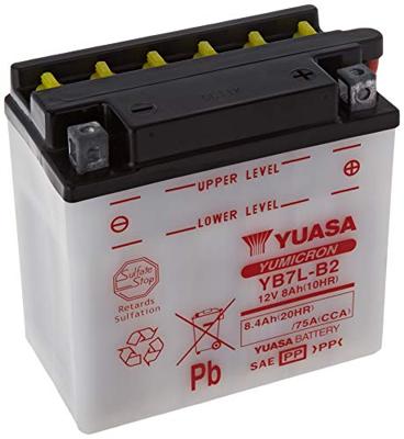 YUASA batterij "yb7l-b2". battery yb7l-b2 standard without sp