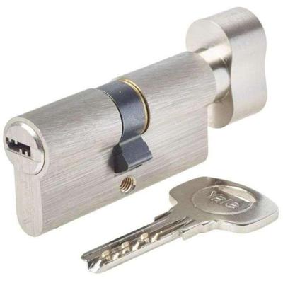 YALE Knopvergrendelingscilinder - voor buitendeur / toegangsdeur - 6 pins - 4 sleutels - 30 x 30 mm