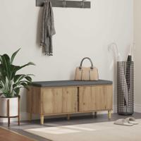 Halbank met kussen met opslag Artisan Eiken 60 x 38 x 46 cm - thumbnail