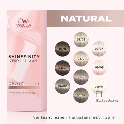 Wella Professionals ShineFinity Zero Lift Glaze 06/07 Deep Walnut 60ml