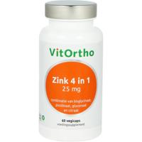 VitOrtho Zink 4 in 1 Vegicaps - thumbnail