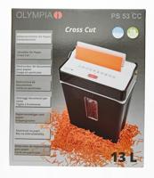 Olympia PS 53 CC Papierversnipperaar Cross cut 4 x 40 mm 13 l Aantal bladen (max.): 6 vellen - thumbnail