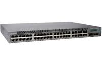 Juniper EX Series EX4300-48P - Switch - C3 - gemanaged - 48x10/100/1000 (PoE+) + 4x 40 Gigabit Qagno+ - luchtstroom van voor naar achteren - Rackmount - PoE+ (900W) - thumbnail