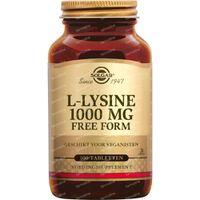 Solgar L-Lysine 1000 mg Tabletten - thumbnail