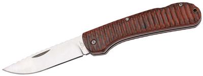 Herbertz zakmes 20,2 cm RVS/hout zilver/bruin Herbertz zakmes 20,2 cm RVS/hout zilver/bruin