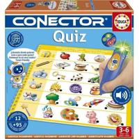 Connector Quiz - Educatief spel - EDUCA - 90 vragen, 12 thema's, boekformaat - Vanaf 3 jaar - thumbnail