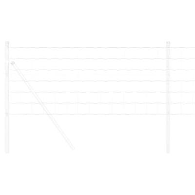 VidaXL Euro hek 0,6 x 10 m pvc-gecoat ijzer VidaXL Euro hek 0,6 x 10 m pvc-gecoat ijzer