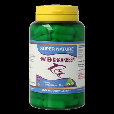 SNP Haaienkraakbeen 740 mg puur 120 Vegetarische capsules SNP Haaienkraakbeen 740 mg puur 120 Vegetarische capsules